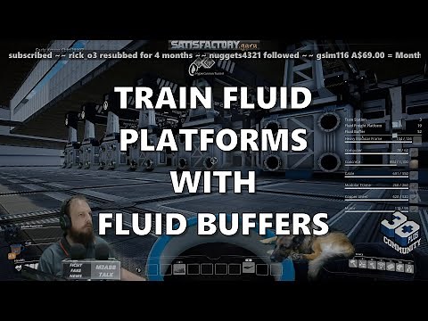 Train Fluid Platforms with Fluid Buffers