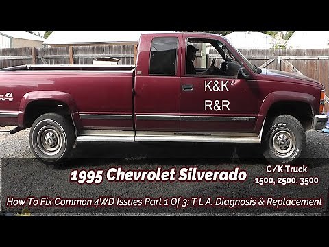 How To Bring The 4WD System Back To Life in a GM Truck NP241-C Transfer Case PT1: Diagnose T.L.A.