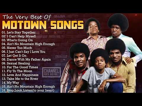 Motown Greatest Hits 60's 70's - Marvin Gaye, Al Green, Stevie Wonder,The Jackson 5, Luther Vandross