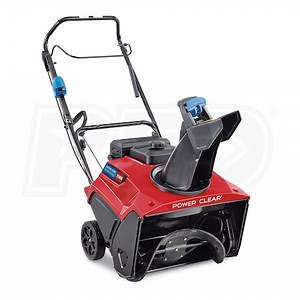 Toro Power Clear® 821 QZE (21") 252cc 4-Cycle Single-Stage Snow Blower w/ Electric Start | Toro 38757