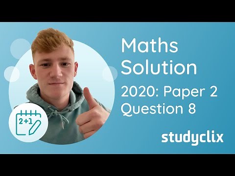 Statistics & Probability | Solution to 2020 Paper 2 Question 8 | Leaving Cert Higher Level Maths