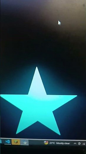 how to create a star with python turtle library