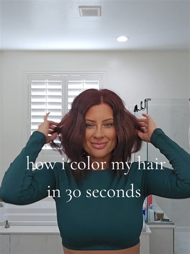 Quick and Easy Hair Coloring in 30 Seconds