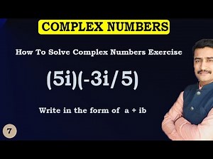 How To Solve Complex Numbers Exercise