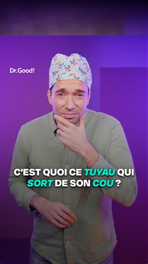 Pourquoi laisse-t-on un drain après une chirurgie ? 🩺 The French Chirurgien nous explique pourquoi un drain est parfois indispensable, ici après une thyroïdectomie (retrait de la thyroïde). Le risque majeur après toute chirurgie ? Une hémorragie. Au niveau du cou, le sang peut s’accumuler et comprimer la trachée, ce qui devient très dangereux. 😳 Le drain n’est pas là pour te gêner : c’est un tuyau relié à un système qui aspire les liquides et permet aux médecins de surveiller le saignement apr