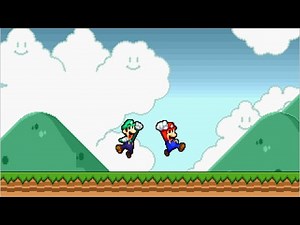 Super Mario Bros. Theme with Lyrics by Juno Songs (Super Mario Sprite Animation)