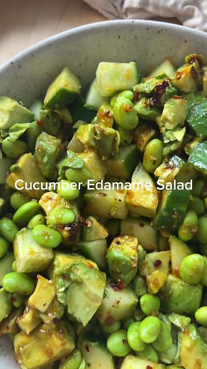 Delicious Cucumber Edamame Salad Recipe