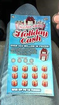 $5 Holiday scratch tickets | FL LOTTERY