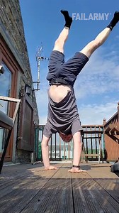 24K views · 80 reactions | on the one hand it’s a fail 﫠 #handstand #fitness #fail #shorts #reels | FailArmy | Facebook