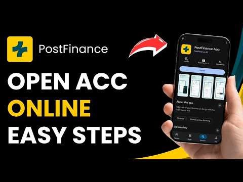 How to Open PostFinance Account Online !