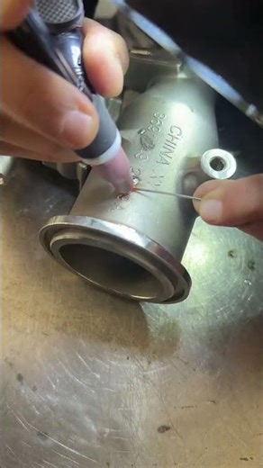 Repairing defects in cast steel parts Argon Arc Welding..😱