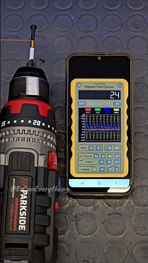 Coil Winding Counter App (Magnetic Field Counter)