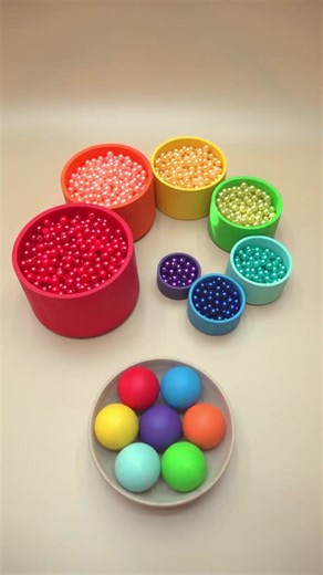 Hypnotizing Marble Beads: A Relaxing Visual Experience