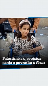 „Želim da se vratim kući, da se igram svojim igračkama i želim da se ovaj rat završi.“ Devetogodišnja Palestinka koja je izgubila nogu u izraelskom zračnom napadu sanja o završetku rata i povratku kući. | TRT Balkan BHSC