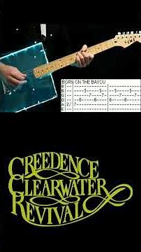 Creedence Clearwater Revival Born On The Bayou Guitar Tab Cover