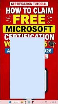 How to Claim FREE Microsoft Certification Voucher 2026 🎓 | AI Skills Fest 2026 Complete Guide