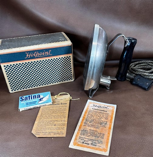 Vintage Hotpoint Family Iron Clothing Laundry Room Decor - Etsy