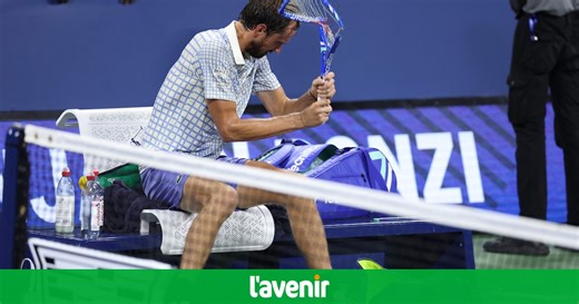 L'énorme colère de Daniil Medvedev contre l'arbitre à l'US Open : "Il n'aime pas être ici" (VIDÉO)