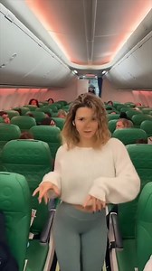 Seatbelt sign comes off & all hell breaks loose on this flight 😫 #Plane #Dancer #Flight #WednesdayDance #Flight | Olima Omega