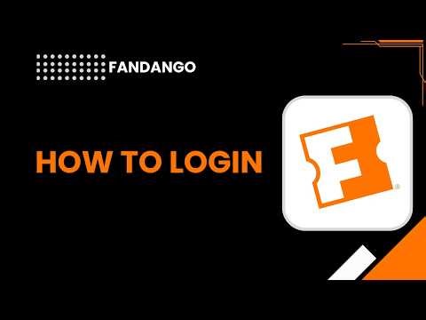 How to login into fandango app