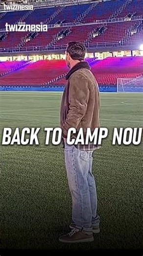 😱 “#MESSI KEMBALI ke Camp Nou! Sang GOAT Kembali ke Barcelona Setelah 4 Tahun!” 🔥