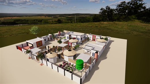 Village House Design in Windhoek, Namibia