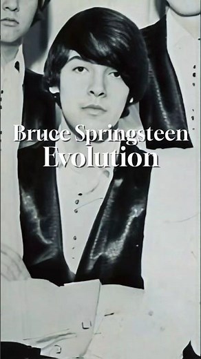 The Evolution of Bruce Springsteen #musicevolution