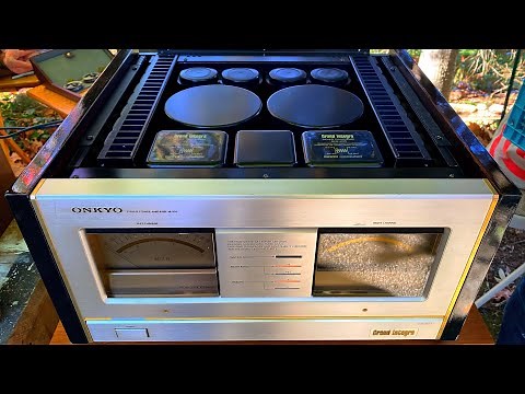 Onkyo Grand Integra M-510 Power Amplifier In Action
