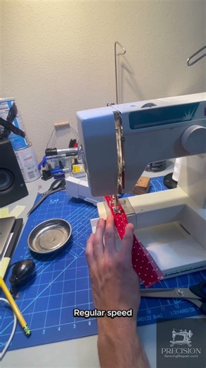 Sew Test! My favorite part of any sewing machine repair, service, refurb, etc