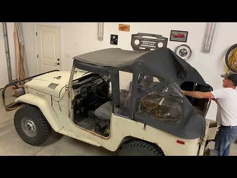 How to Install Soft Top on Toyota Land Cruiser FJ40 / BJ40