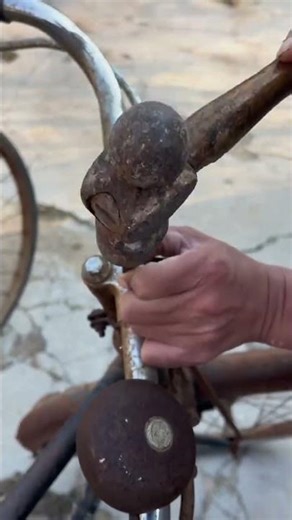 How to Stamp Serial Numbers on a Vintage Bicycle Handlebar #VintageBicycle #MetalStamping