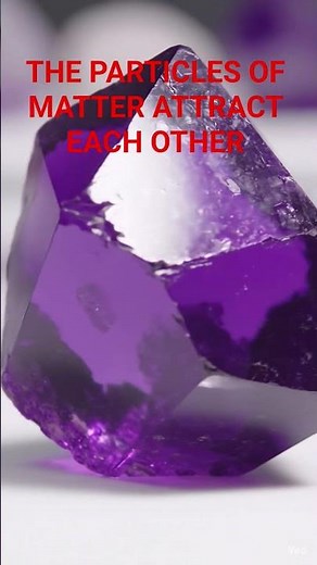 class 9th Science Topic [The particles of matter Attract Each other....]