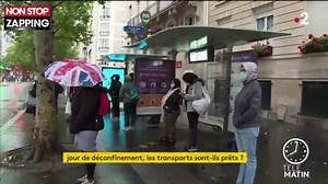 Déconfinement : des lignes de métro bondées à Paris (vidéo)