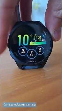 Change Garmin smartwatch screen