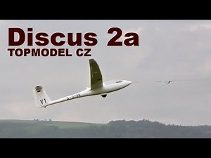 Discus 2a, scale RC glider, TOPMODEL CZ, 2018