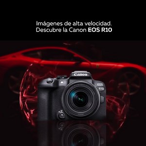 Con la cámara Mirrorless EOS R10 captura imágenes en alta velocidad con su obturador mecánico de disparo 15 FPS. Ideal para crear fotos de acción dinámicas. 💥 Obtendrás una resolución impresionante para fotos de día o de noche 📸. Además es fácil de transportar por su diseño liviano y compacto. ¿Qué más necesitas? Ahora, lo puedes tener todo en tus manos. 👌😎 | Canon