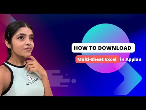 Download Excel | Pass data from Interface | Get Data back to Interface from Process Model | Appian