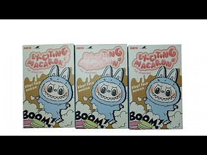Pop Mart Exciting Macaron Labubu Mystery Blind Box Unboxing Review