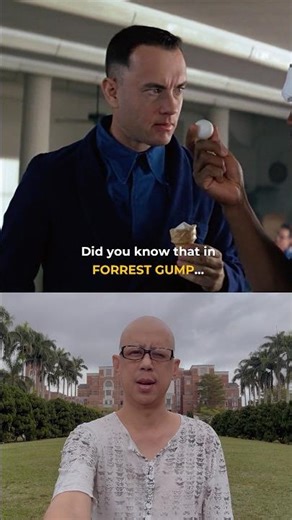 Did you know that in FORREST GUMP...