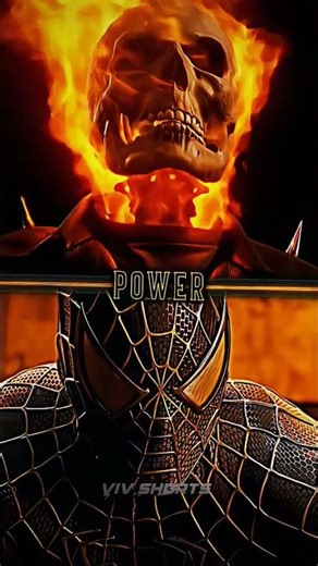 Ghost Rider vs Symbiote Spider-Man #vivshorts