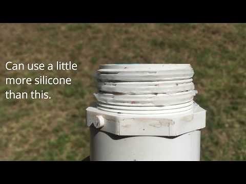 How to Seal PVC Threaded Male Adapter to Pool Pump Housing