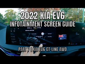 2022 KIA EV6 INFOTAINMENT SYSTEM REVIEW WALKTHROUGH AUSTRALIA | PART 7