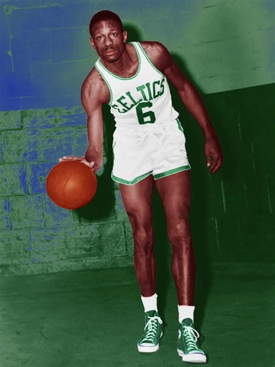Day 4: Bill Russell 🏀🖤 Bill Russell was one of the greatest players in NBA history and a defining force in American sports. After leading the University of San Francisco to consecutive NCAA championships, he joined the Boston Celtics in 1956 and went on to win 11 NBA titles in 13 seasons—a record that still stands. In 1966, Russell made history again when he became the first Black head coach in NBA history, serving as a player-coach and leading the Celtics to two additional championships. Beyo