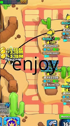 Idle hero TD best early game rank exp build #shorts #idleherotd #viralshorts #idle #idleheroes