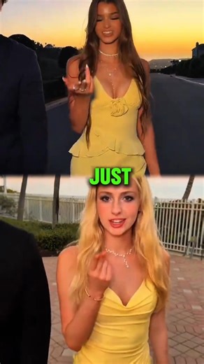 Who won this trend 🤔 Brooke Monk vs Natalie Reynolds #shorts