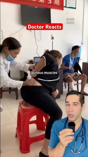 Doctor Reacts: gluteus injection