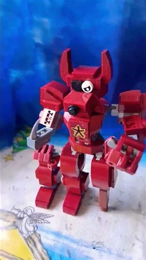 lego custom moc toy foxy of fnaf.