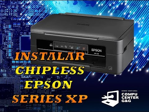 Instalar chipless en impresora Epson XP 231 y convertirla a ecotank.