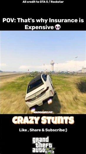 BMW M5 Insane Stunts in GTA 5 Military Base💀| High Speed Crash, Flying Car & Chaos Beyond Limits!