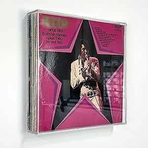 Acrylic Shadow Box 12 inches No assembly required - Wall Mount Display Shelf Fully Enclosed, Clear Acrylic Storage Holder Organizer